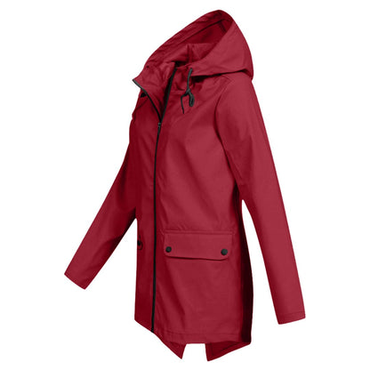 AMELIA | HOODED RAINCOAT